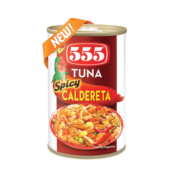 555 Tuna Spicy Caldereta - 155g - Image 2