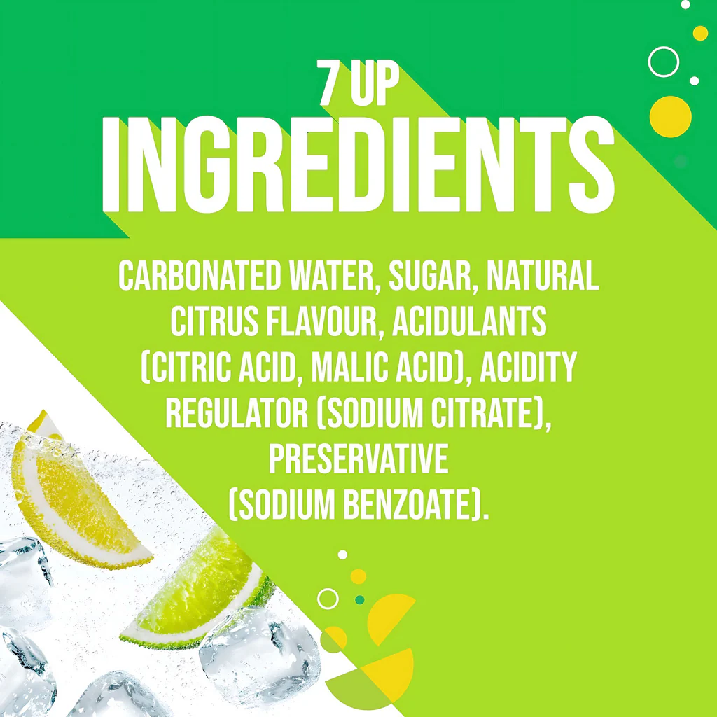 7UP Lemon & Lime Soft Drink Can – 330ml - Image 10