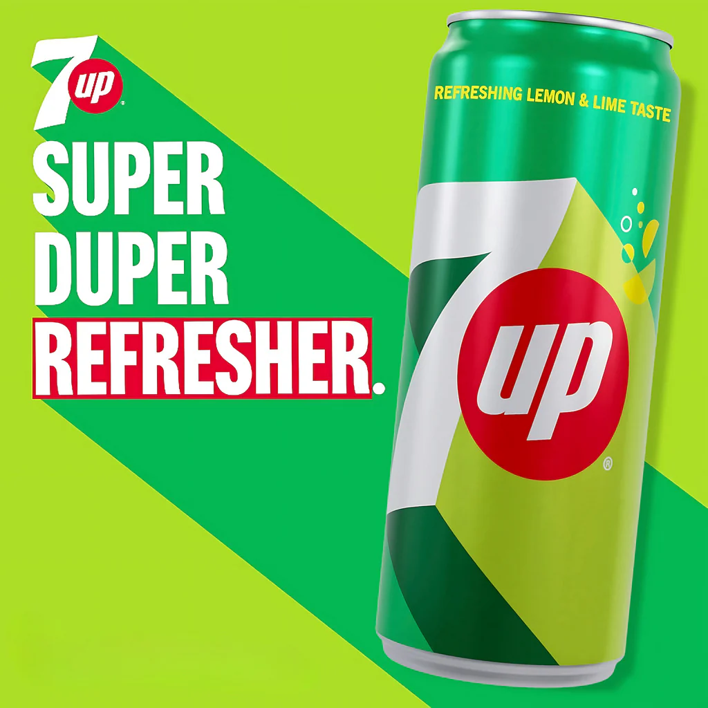 7UP Lemon & Lime Soft Drink Can – 330ml - Image 7