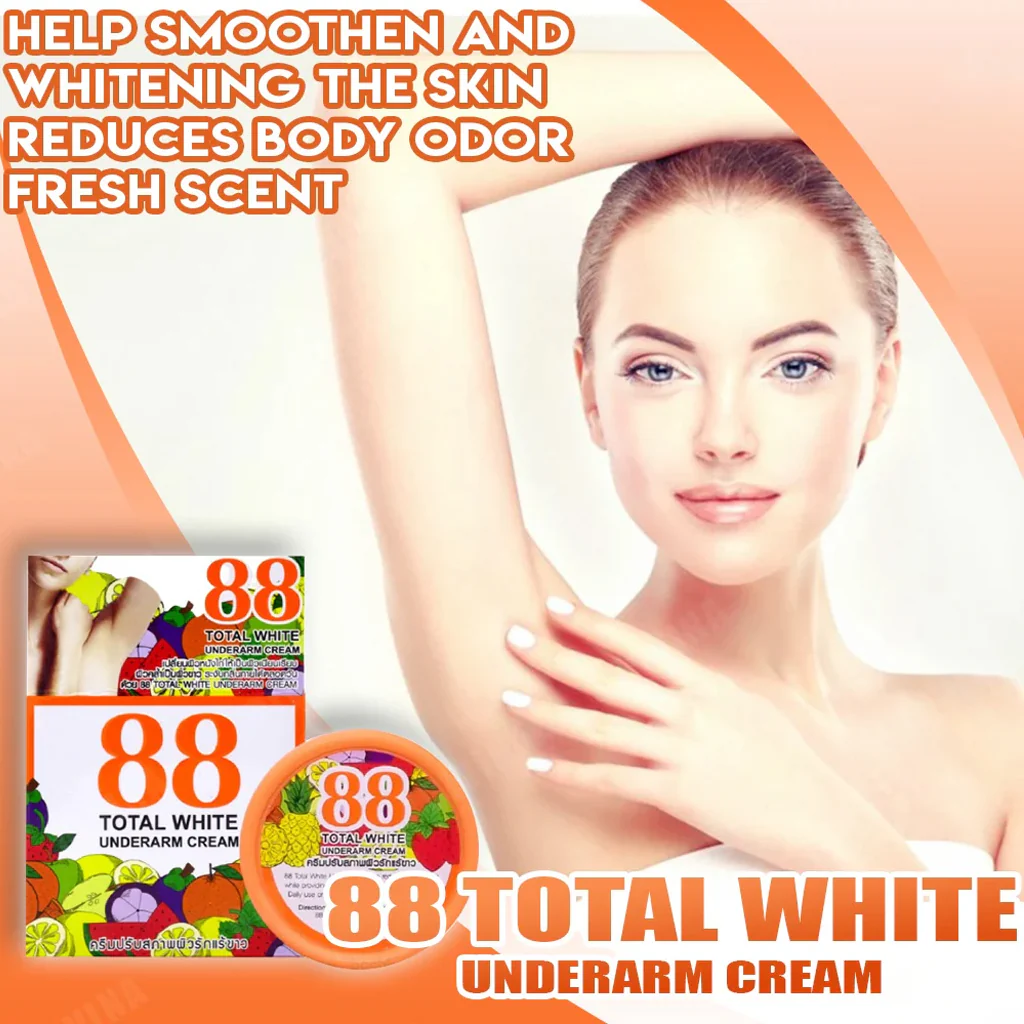 88 Total White Underarm Cream - 35g Pink - Image 8