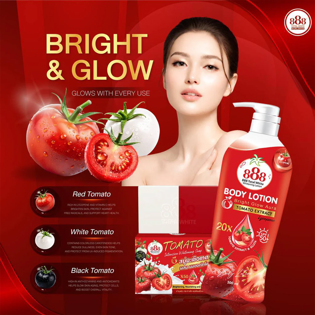 888 Total White Tomato Glow Combo - Image 2
