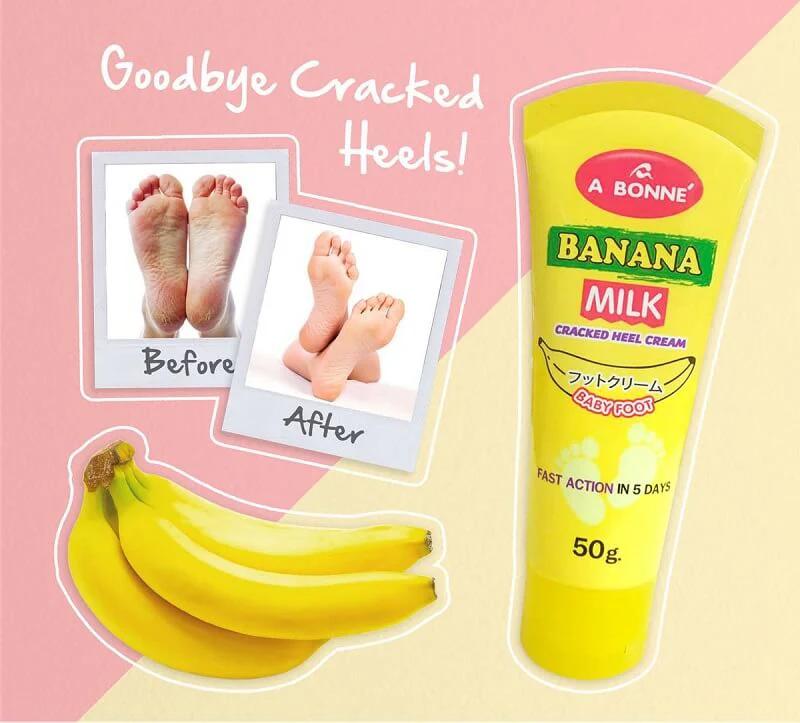 A Bonne Banana Milk Cracked Heel Cream - 50g - Image 4