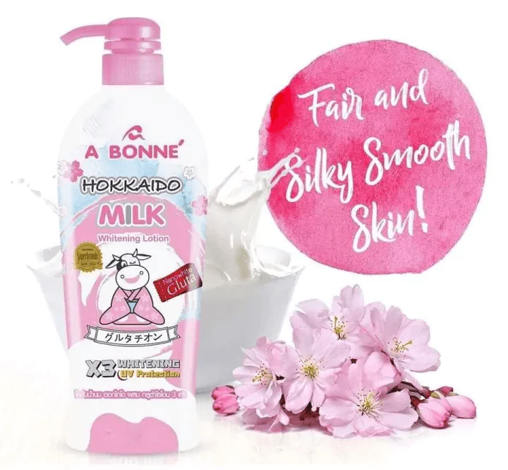 A Bonne Hokkaido Milk Whitening Lotion - 500ml
