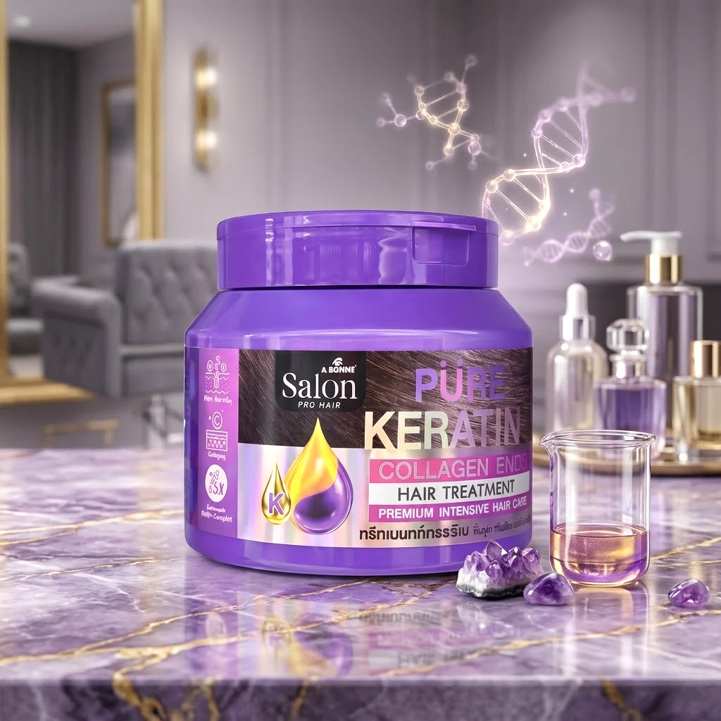 A Bonne Salon Pro Pure Keratin Collagen Filler Hair Treatment – 450g - Image 4