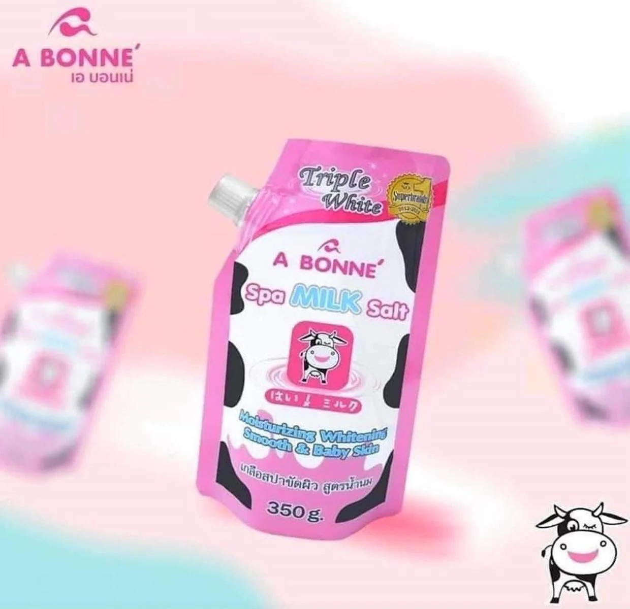 A Bonne Triple White Spa Milk Salt-350g - Image 4