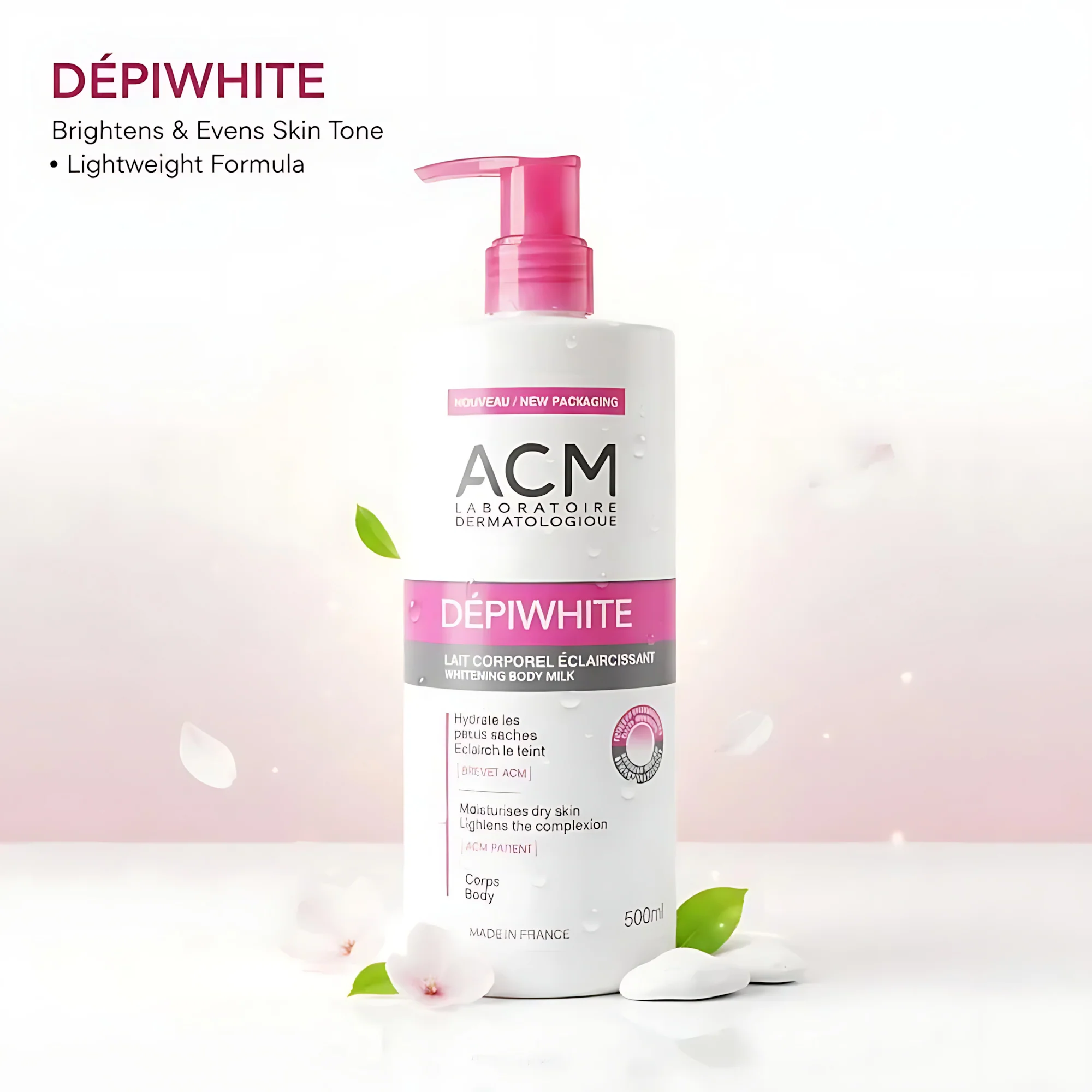 ACM Dépiwhite Whitening Body Milk – 500ml - Image 2