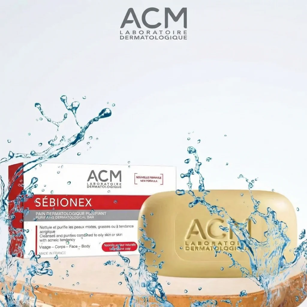 ACM Sébionex Purifying Dermatological Bar - 100g - Image 5