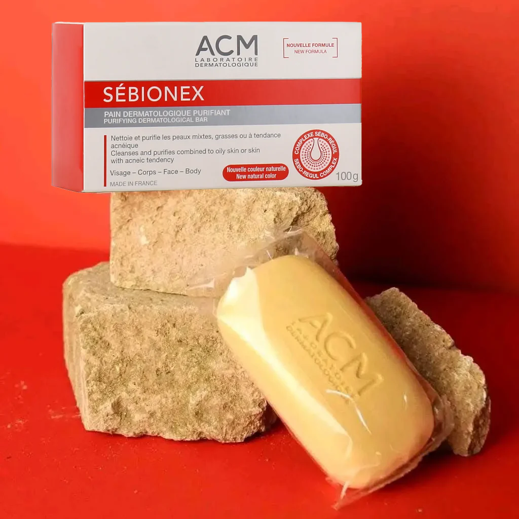 ACM Sébionex Purifying Dermatological Bar - 100g - Image 9