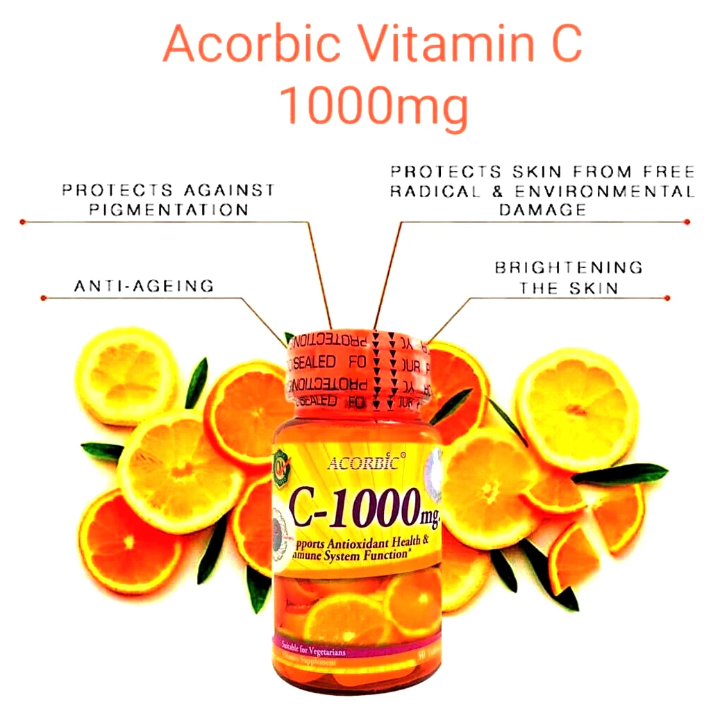 Acorbic C-1000mg Vitamin C Supplement – 30tab - Image 6