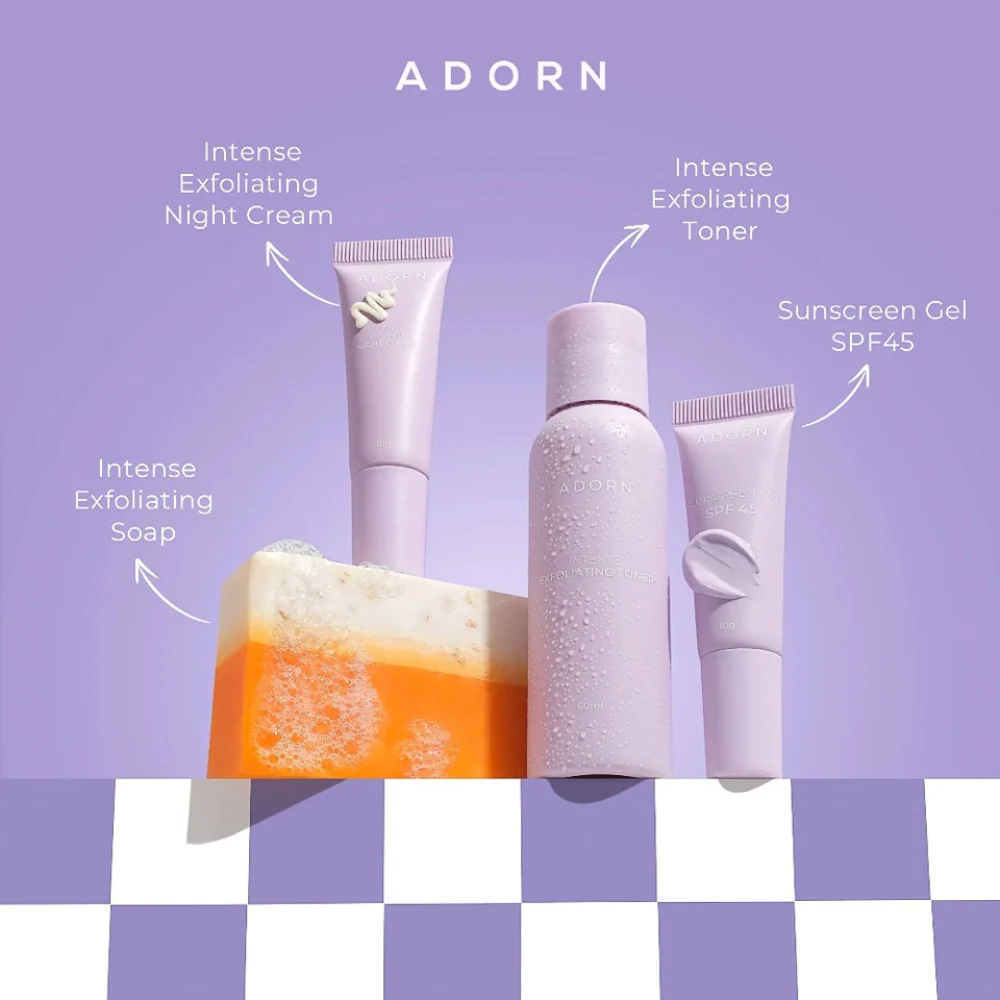Adorn Radiance Potion Intense Exfoliating Set - Image 3