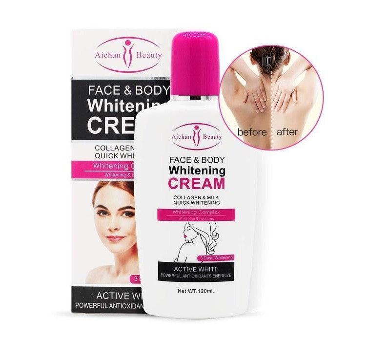 Aichun Beauty Face & Body Whitening Cream - 120ml - Image 2