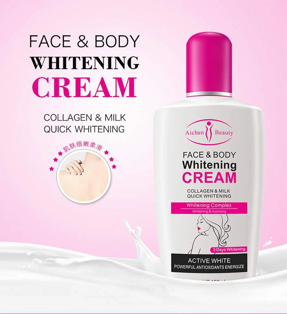 Aichun Beauty Face & Body Whitening Cream - 120ml - Image 3