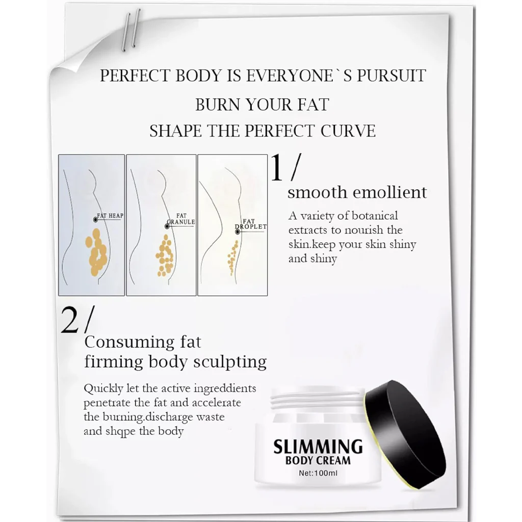 AICHUN BEAUTY Slimming Body Cream –100g - Image 8