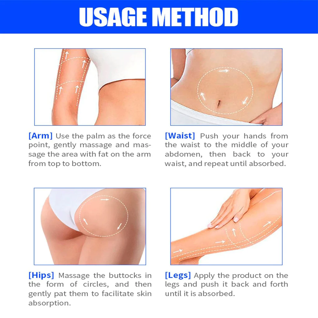 Aichun Beauty Slimming Body Cream with Multi-Action Massage Roller Ball – 100g - Image 9