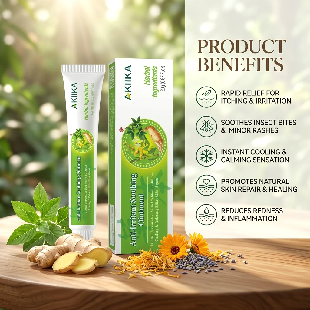 Akiika Soothing And Moisturizing Herbal Cream – 20g - Image 2