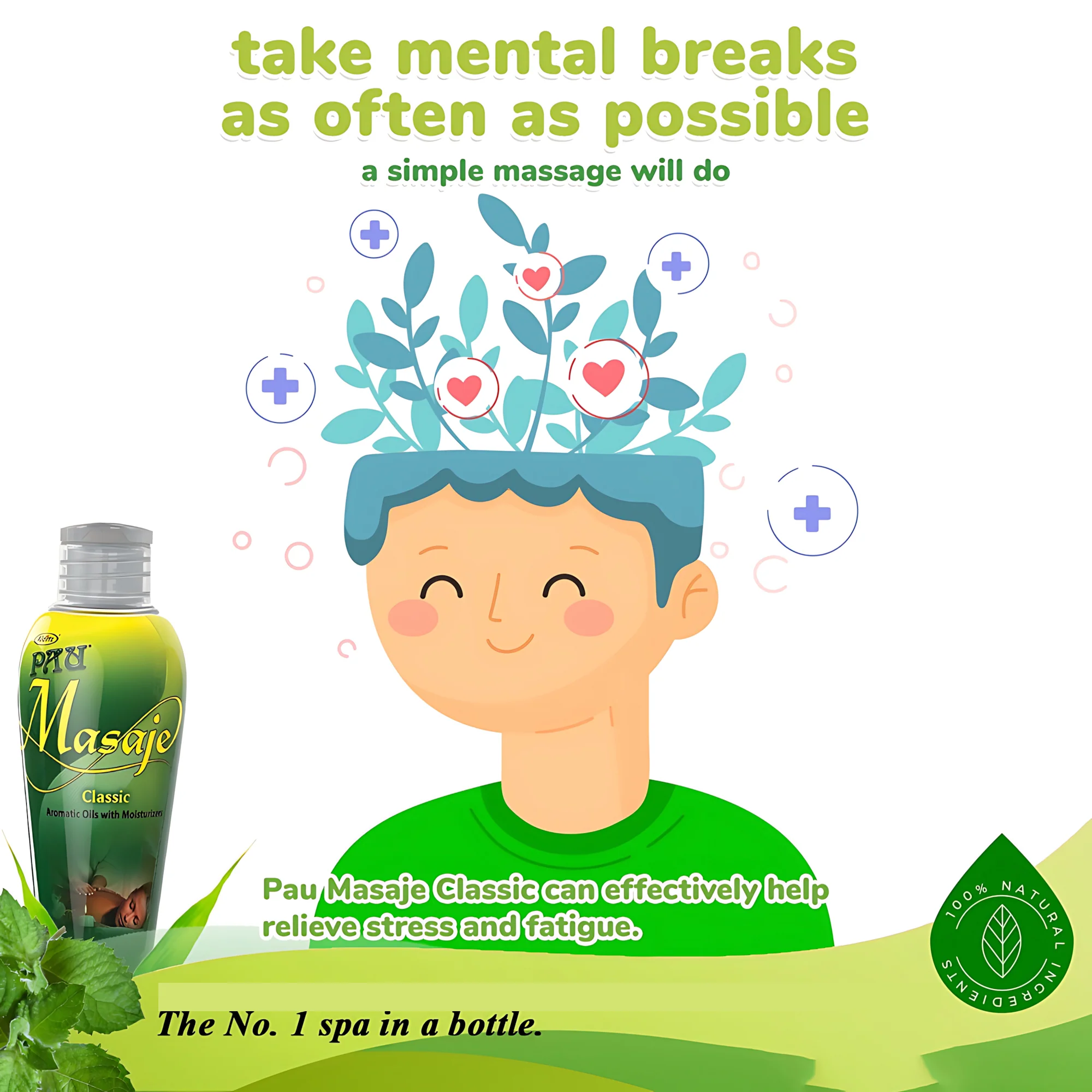 Aldritz Pau Masaje Classic Herbal Massage Oil – 60ml - Image 4