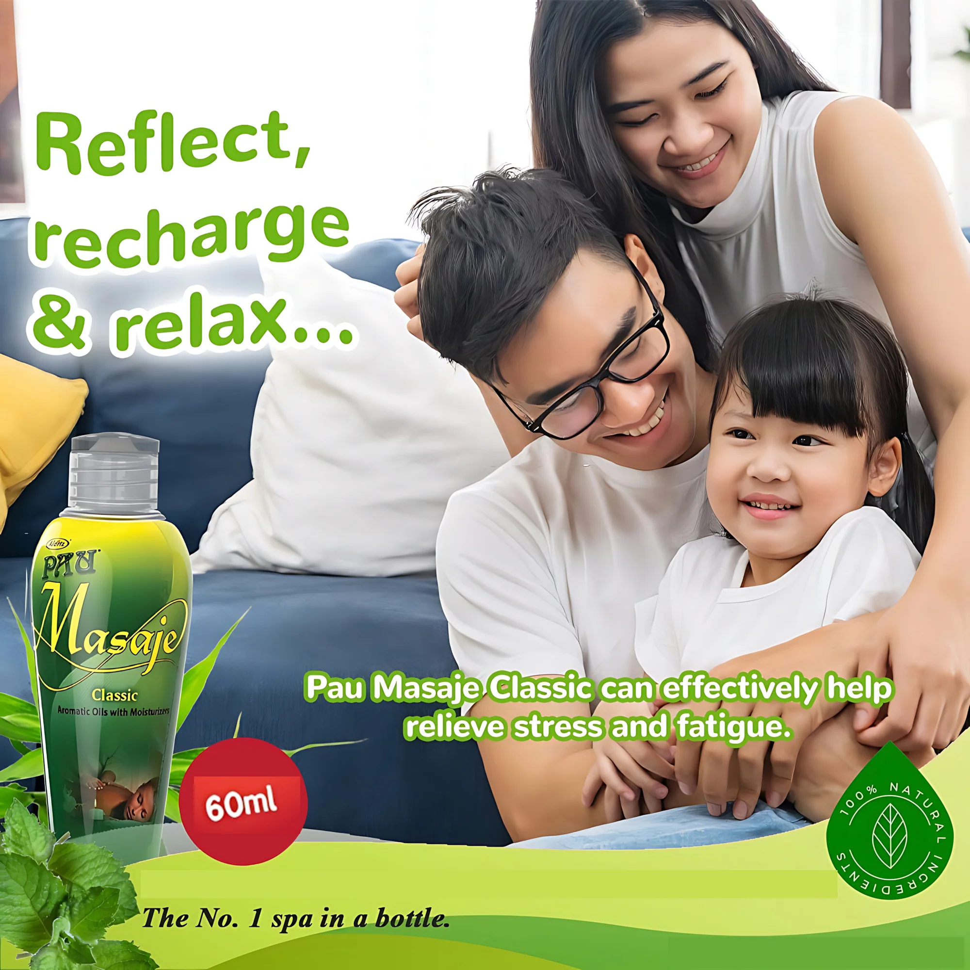 Aldritz Pau Masaje Classic Herbal Massage Oil – 60ml - Image 8