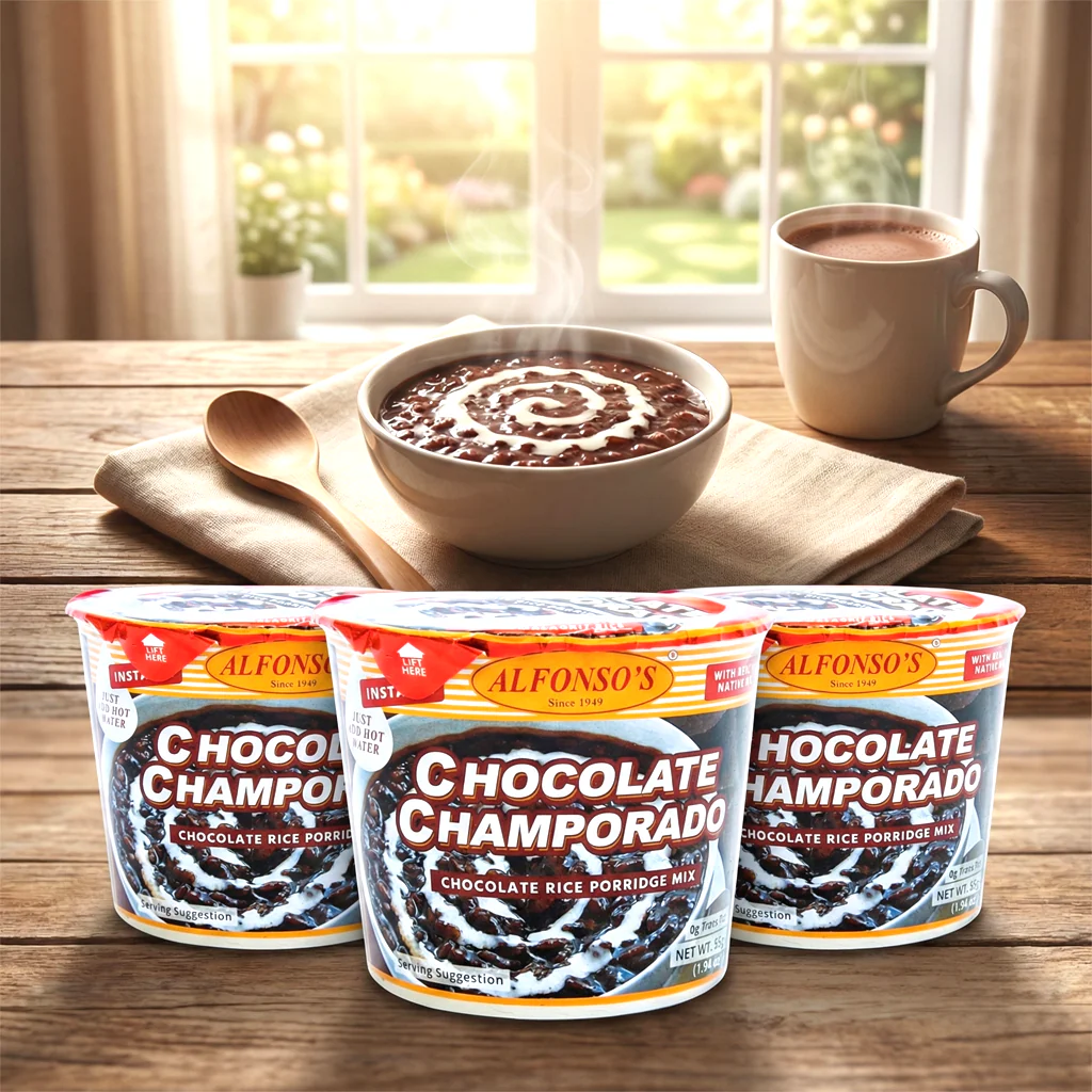 Alfonso's Chocolate Champorado – 55g (BUY 2 GET 1 OFFER) - Image 2