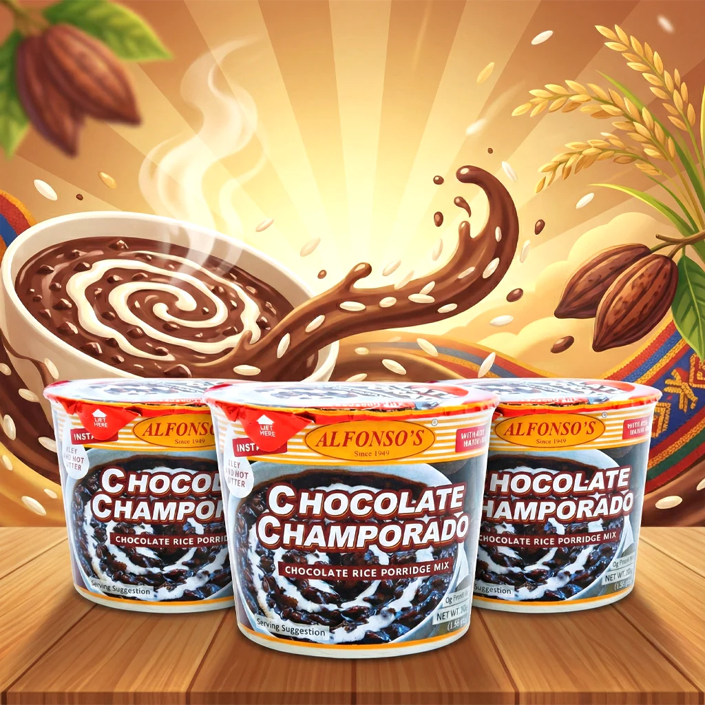 Alfonso's Chocolate Champorado – 55g (BUY 2 GET 1 OFFER) - Image 4