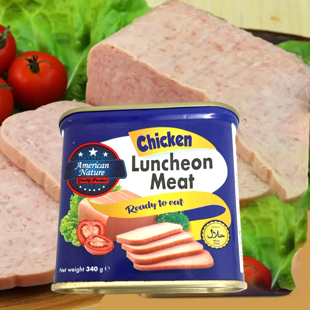 American Nature Chicken Luncheon Meat  – 340g - Image 3