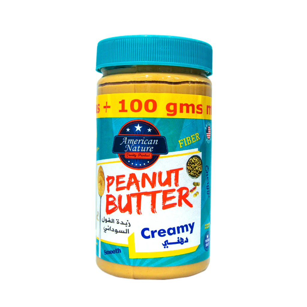 American Nature Creamy Peanut Butter – 800g (700g + 100g Extra) - Image 10