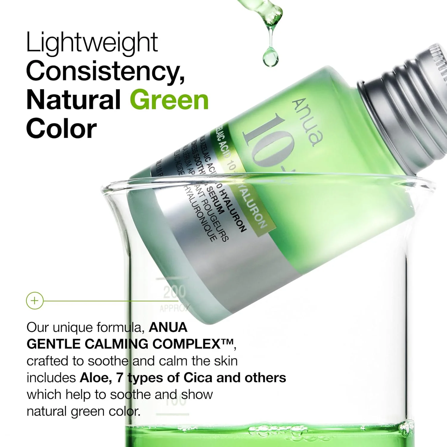 Anua Azelaic Acid 10+ Hyaluron Redness Soothing Serum – 30ml - Image 9