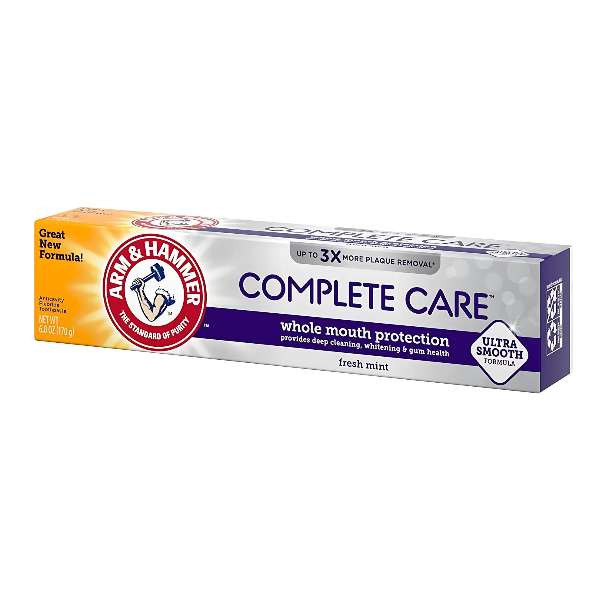 Arm & Hammer Complete Care Whole Mouth Protection Toothpaste – Fresh Mint (170g) - Image 5
