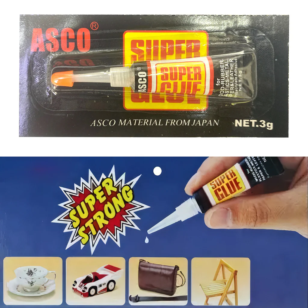 ASCO Super Glue – 3g (Multipack of 3) - Image 3