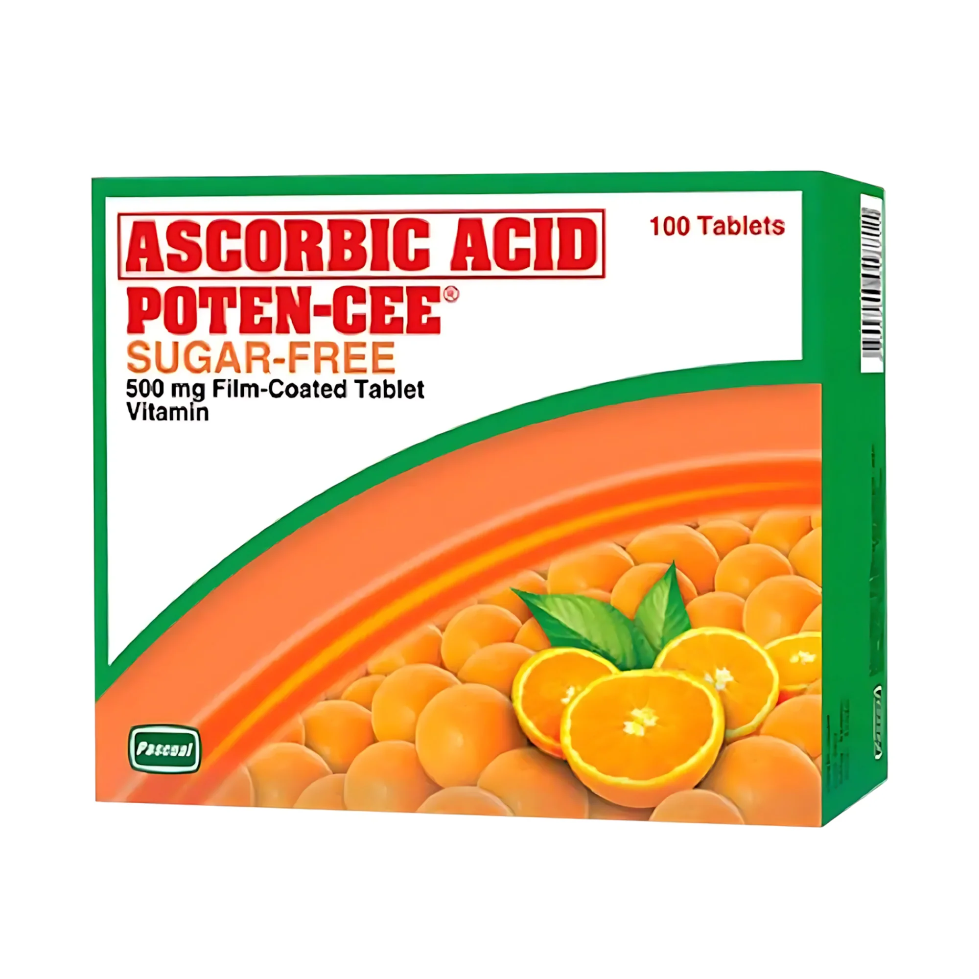 Ascorbic Acid Poten-Cee Sugar-Free 500mg Film-Coated (Vitamin C) Tablets – 100 Tablets - Image 12