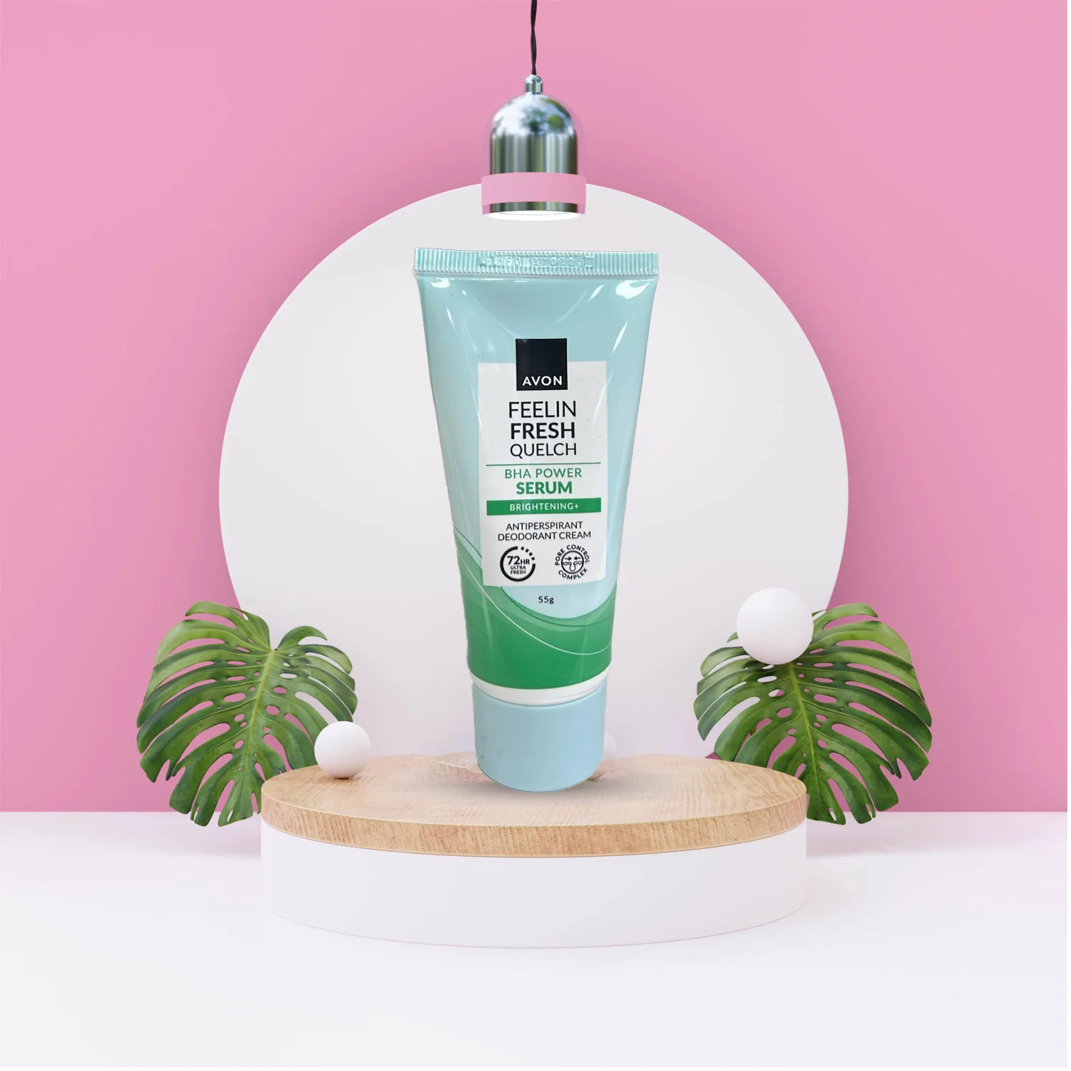 Avon Feelin Fresh BHA Power Serum Anti-Perspirant Deo Cream – 55 g - Image 5