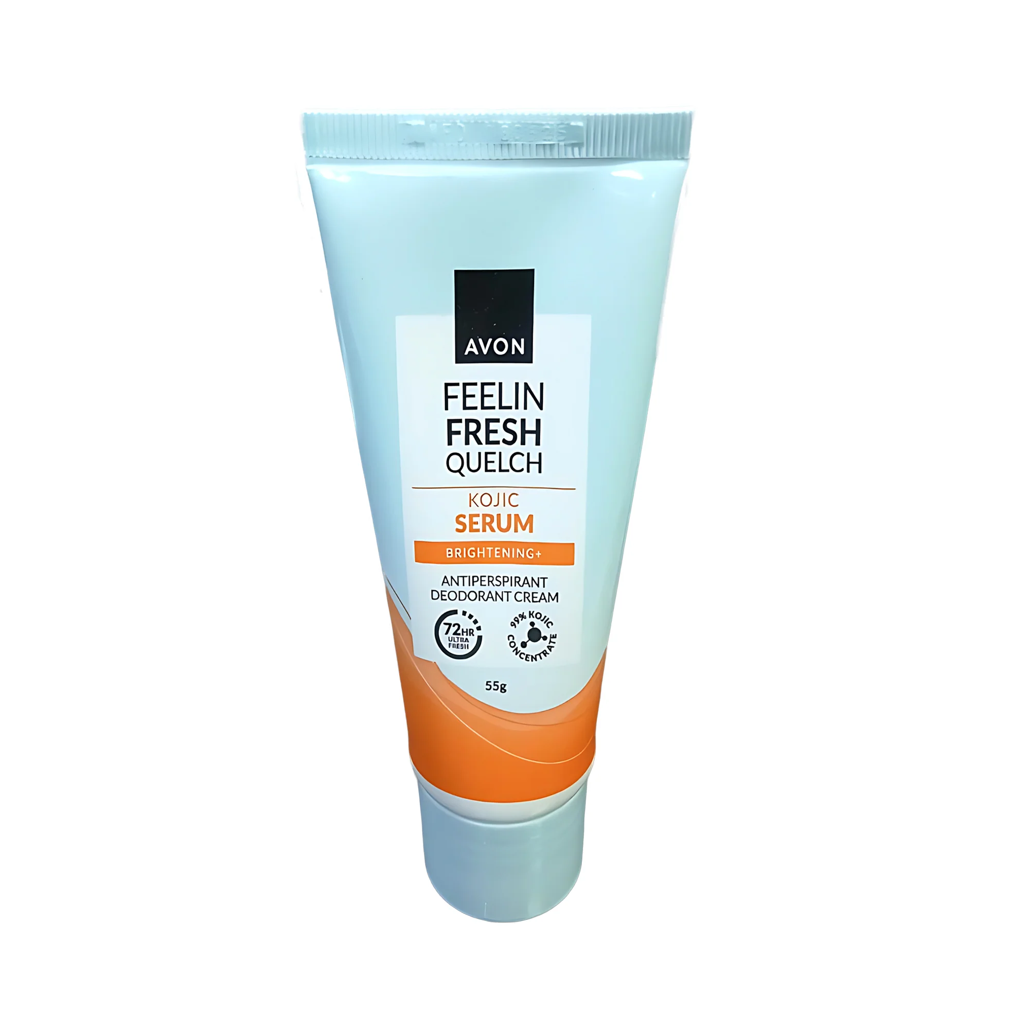Avon Feelin Fresh Quelch Kojic Serum Antiperspirant Deodorant Cream – 55g (1+1 Offer) - Image 6