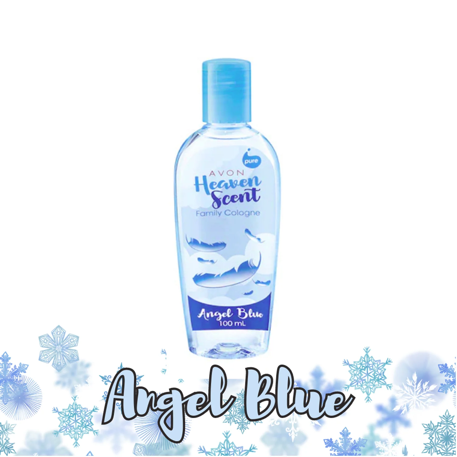 Avon Heaven Scent Family Cologne – Angel Blue Variant (100ml) - Image 3