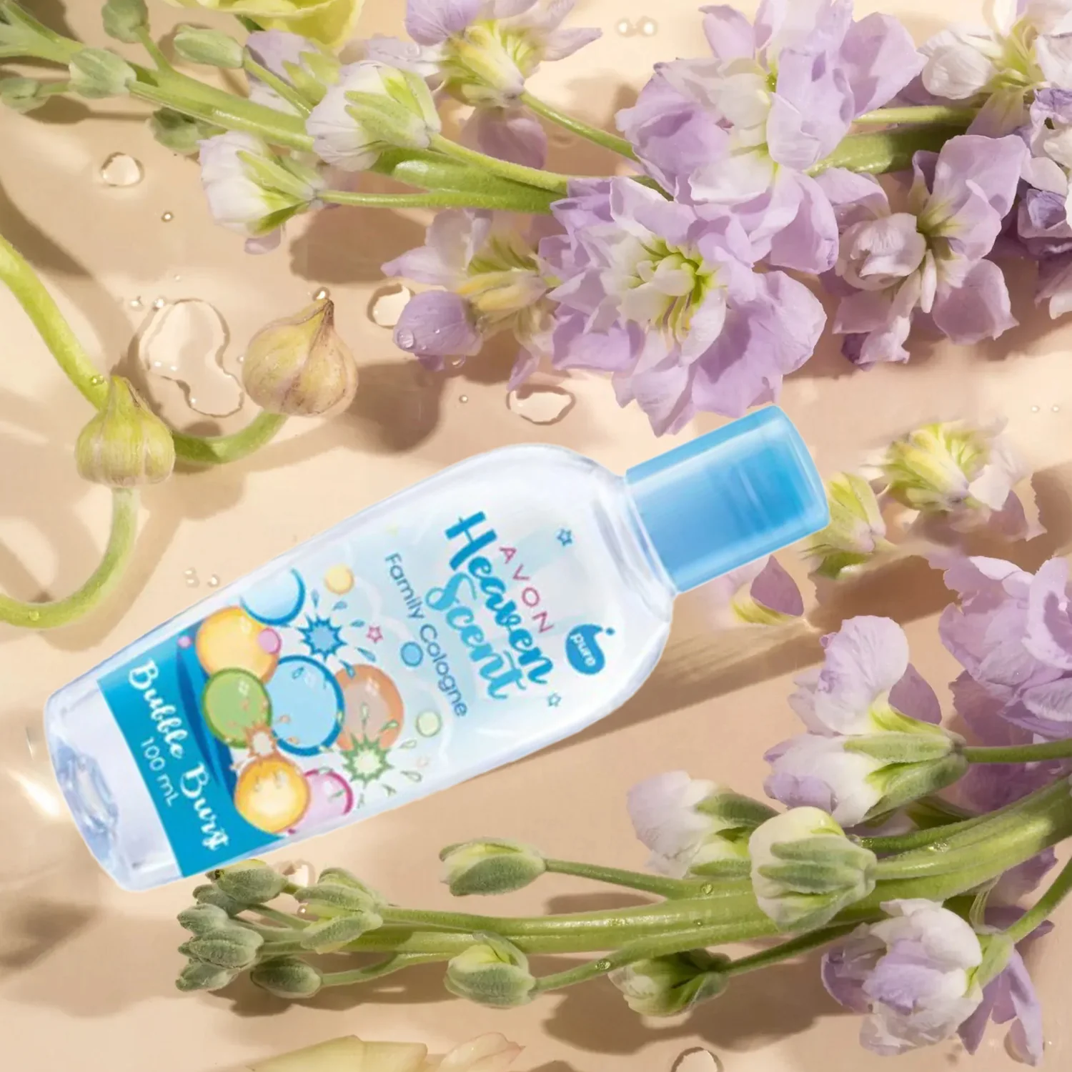 Avon Heaven Scent Family Cologne – Bubble Burst (100ml) - Image 3