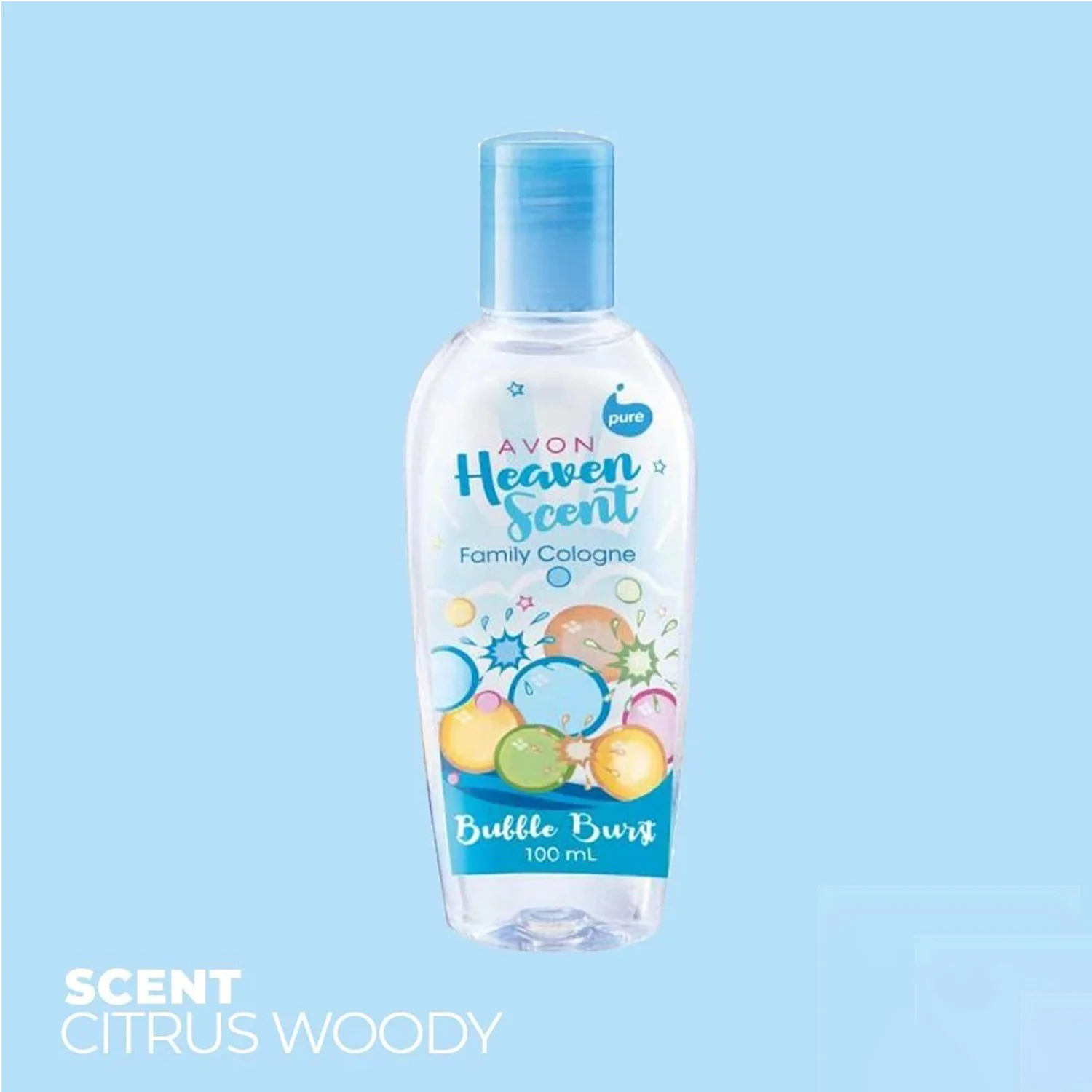 Avon Heaven Scent Family Cologne – Bubble Burst (100ml) - Image 6