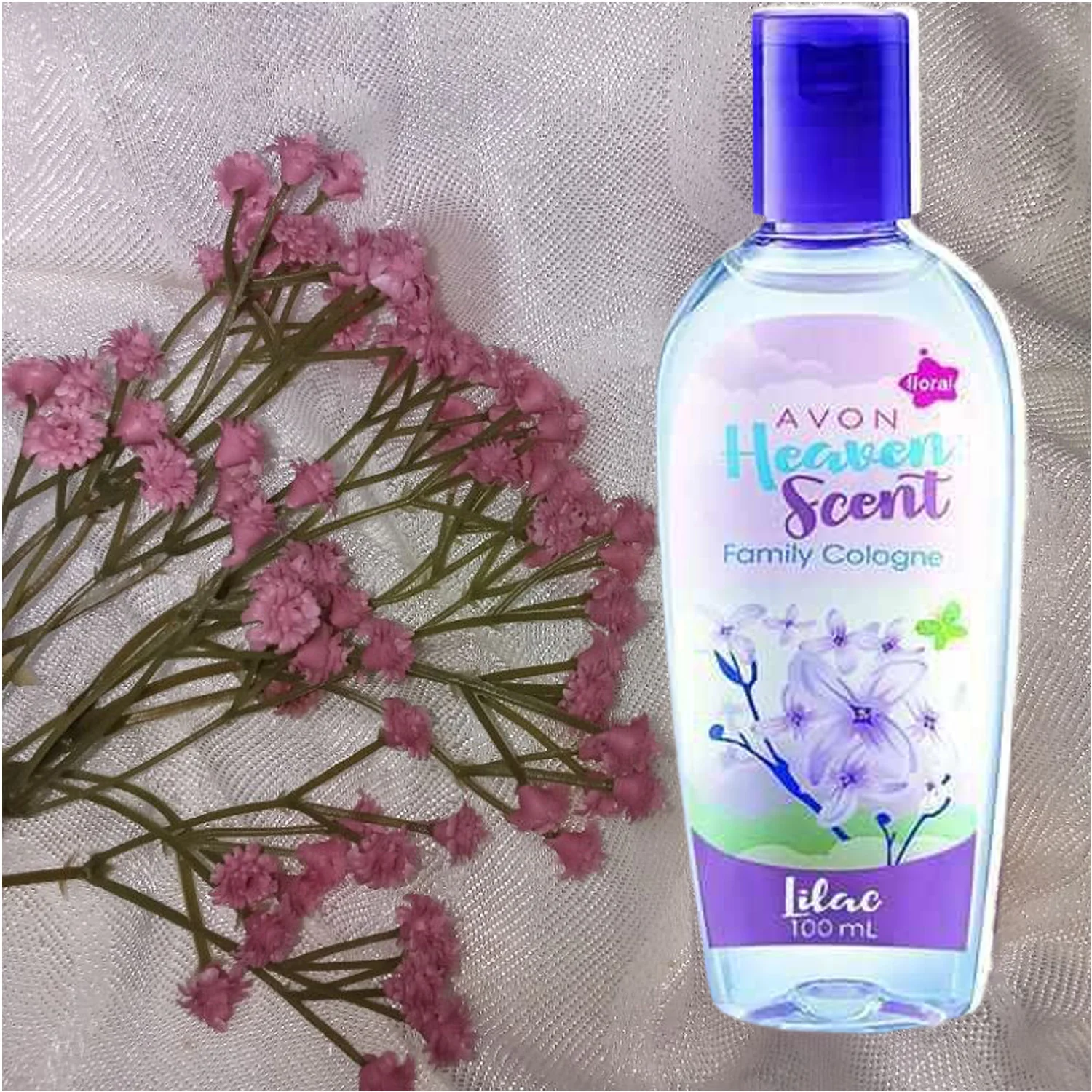 Avon Heaven Scent Family Cologne – Lilac (100ml) - Image 7