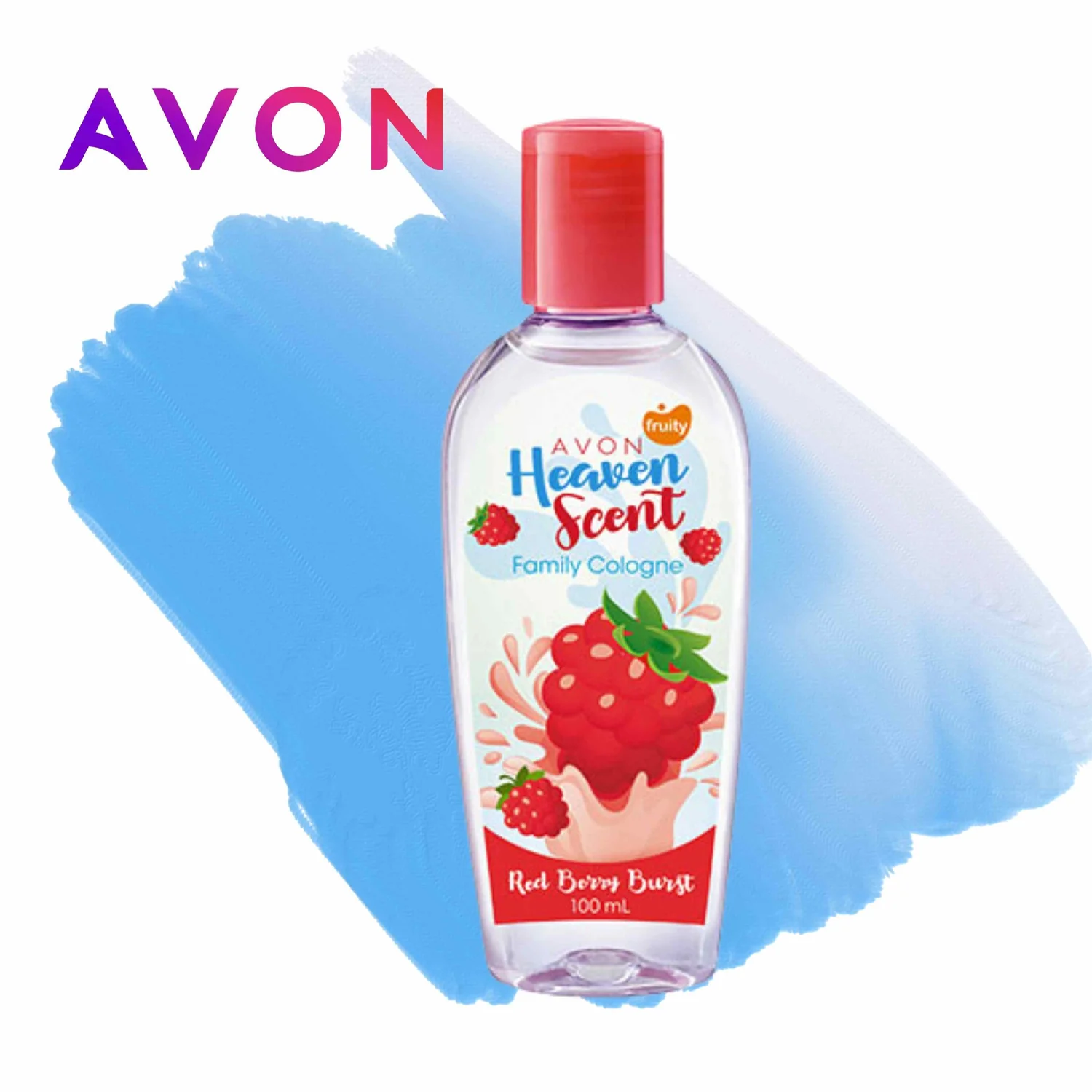 Avon Heaven Scent Family Cologne – Red Berry Burst (100ml) - Image 2