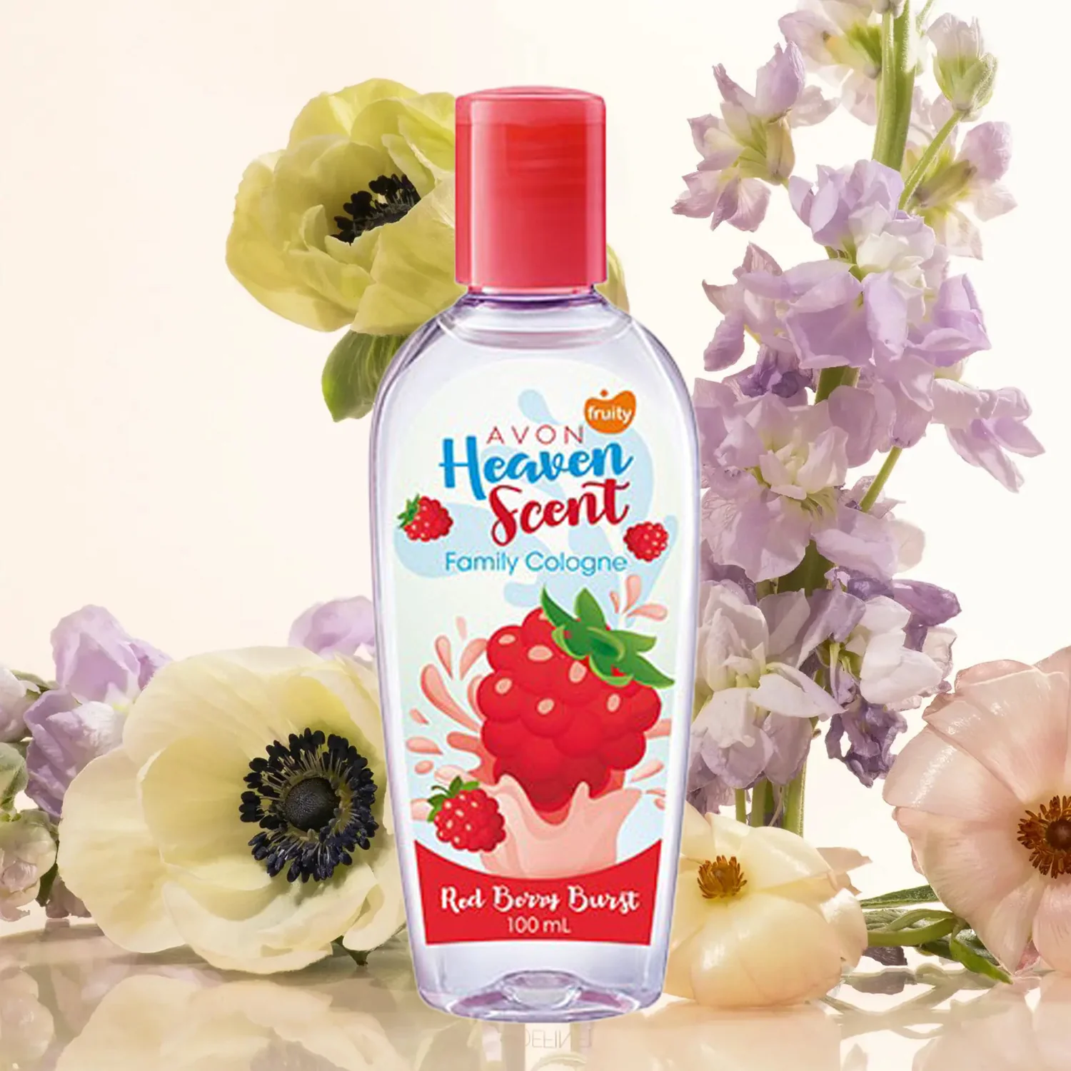 Avon Heaven Scent Family Cologne – Red Berry Burst (100ml) - Image 3