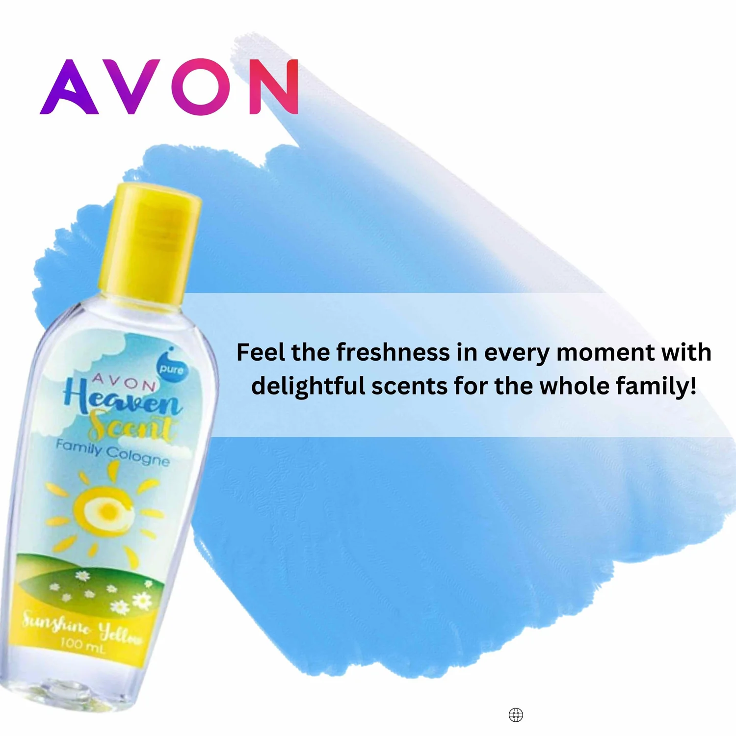 Avon Heaven Scent Family Cologne – Sunshine Yellow (100ml) - Image 7