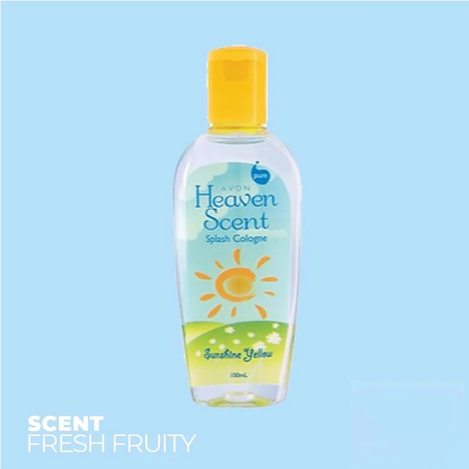 Avon Heaven Scent Family Cologne – Sunshine Yellow (100ml) - Image 8