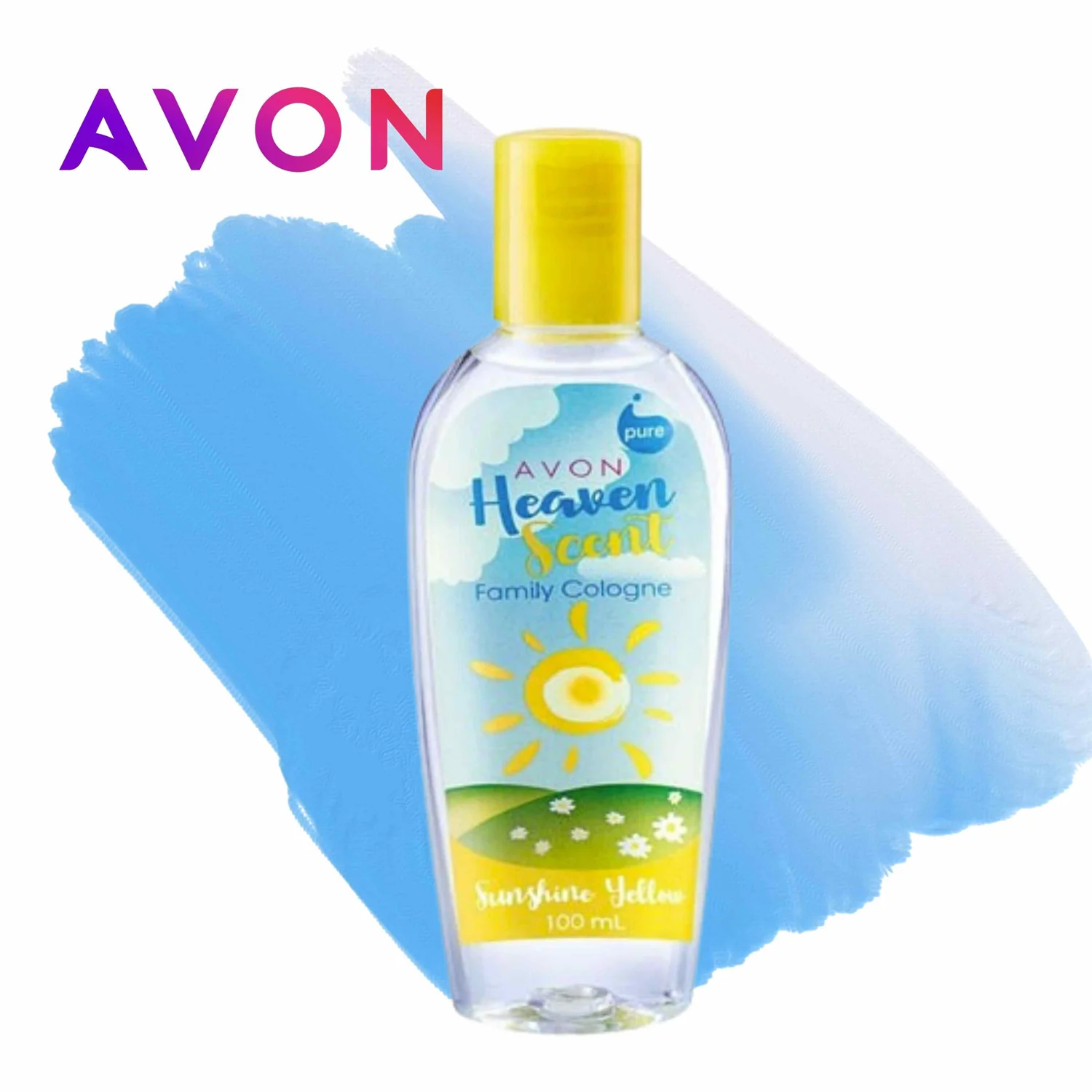 Avon Heaven Scent Family Cologne – Sunshine Yellow (100ml) - Image 9