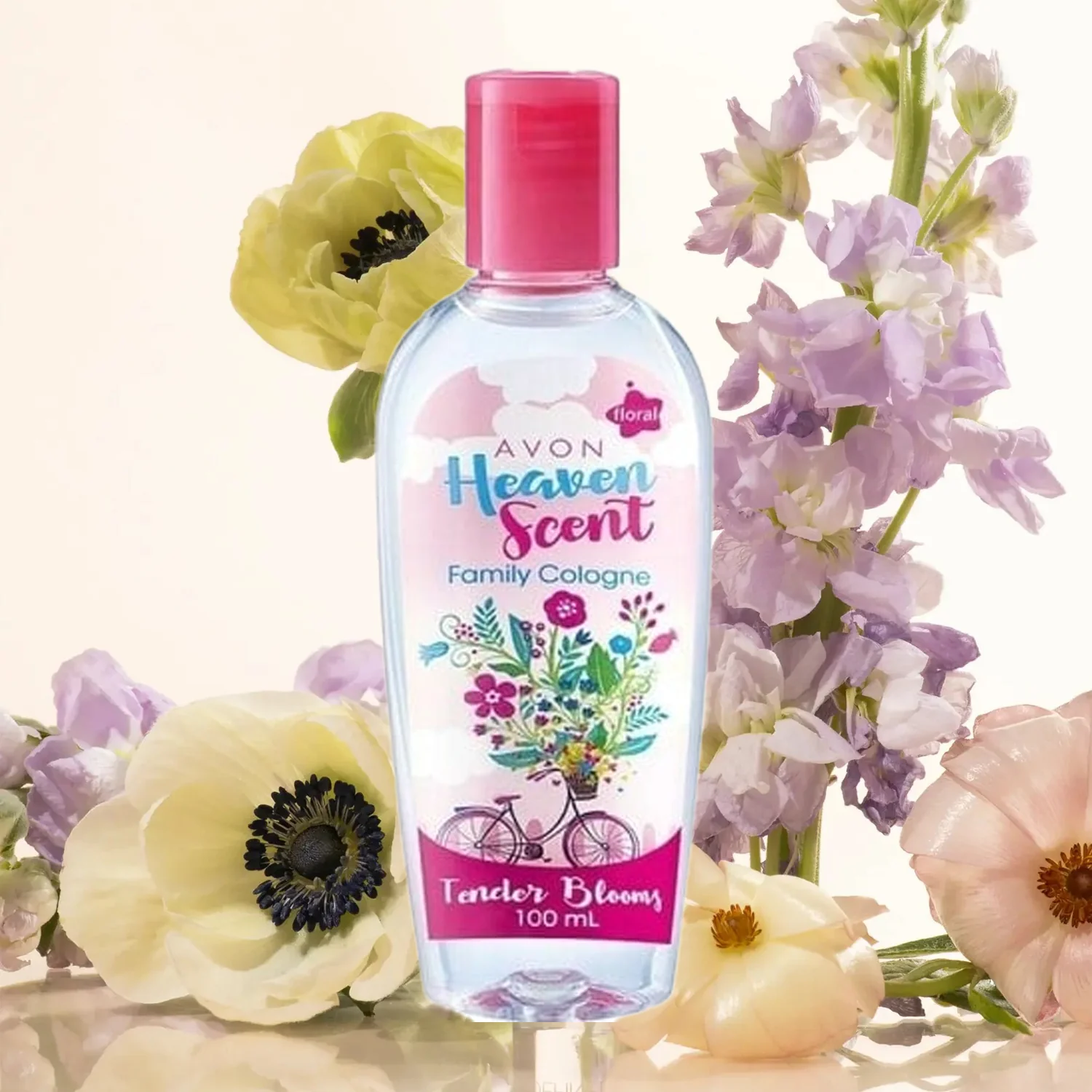 Avon Heaven Scent Family Cologne – Tender Blooms (100ml) - Image 3
