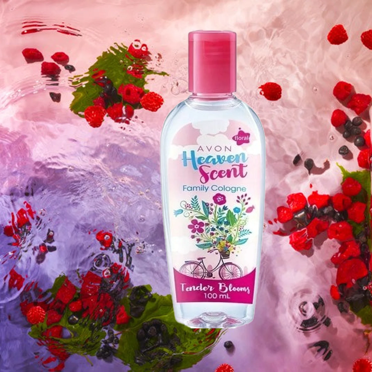 Avon Heaven Scent Family Cologne – Tender Blooms (100ml) - Image 4
