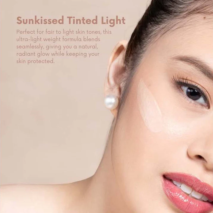 Barefaced Sunkissed Tinted Sunscreen - Light Tint 50g - Image 3
