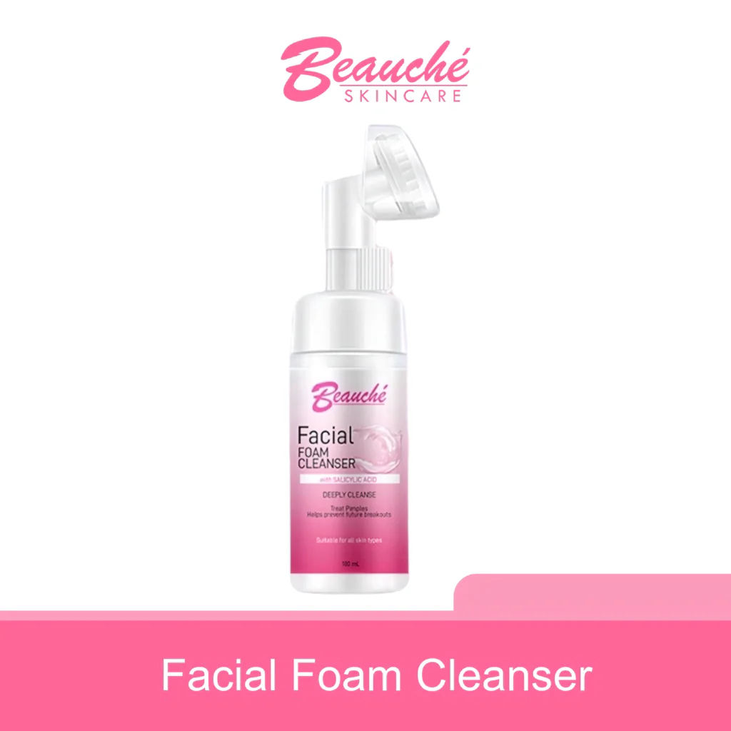 Beauche Facial Foam Cleanser with Salicylic Acid - 100ml - Image 11