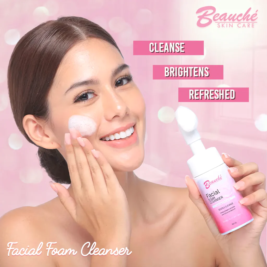 Beauche Facial Foam Cleanser with Salicylic Acid - 100ml - Image 2