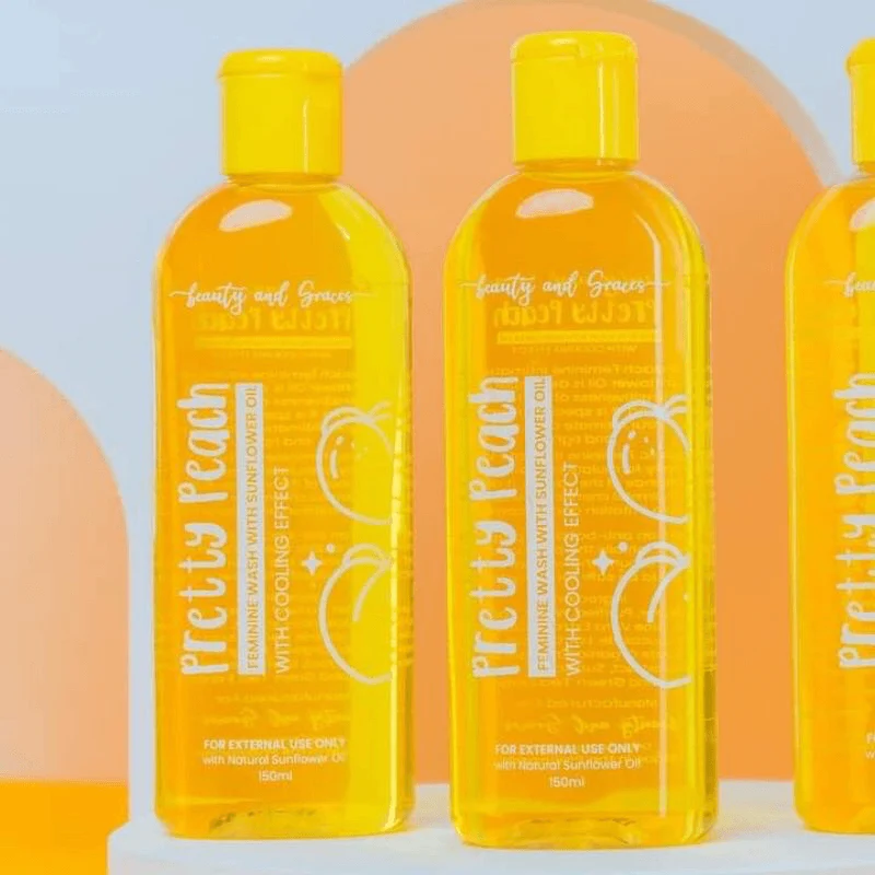 Beauty and Graces Pretty Peach Feminine Wash - 150ml - Image 6