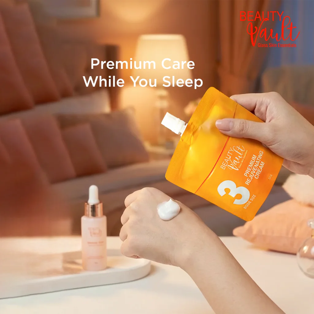 Beauty Vault Premium Rejuvenating Cream – Biggie Size (50g) - Image 3