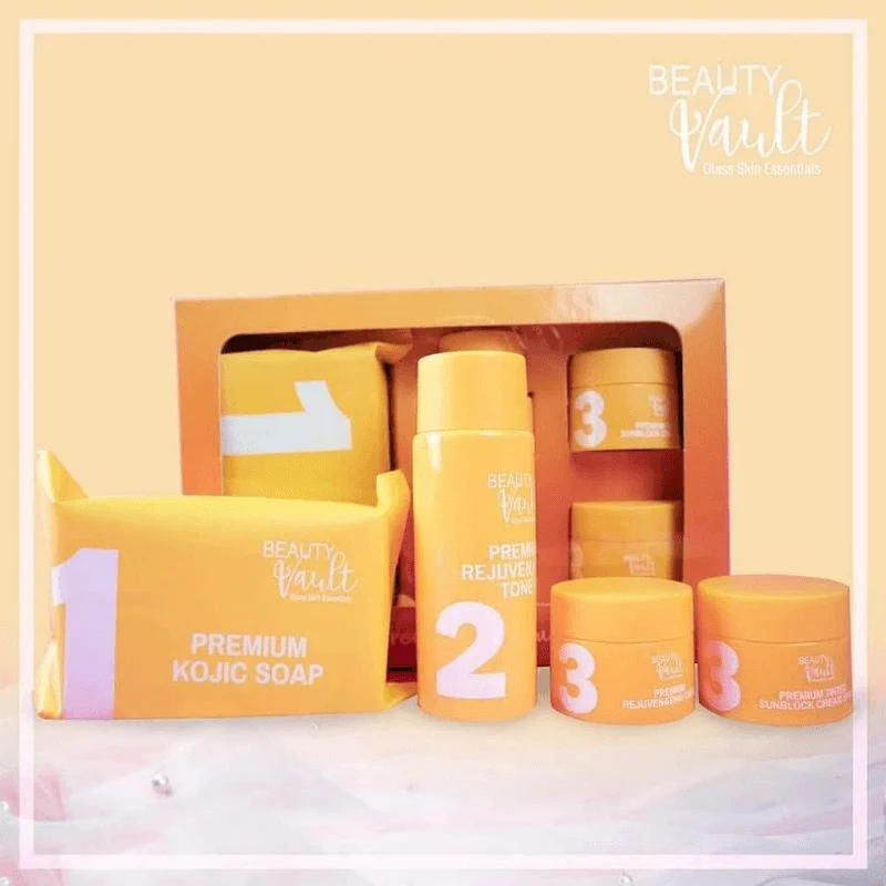 Beauty Vault Premium Rejuvenating Set & Premium Tinted Sunblock SPF45 – 50g (Combo Pack) - Image 12