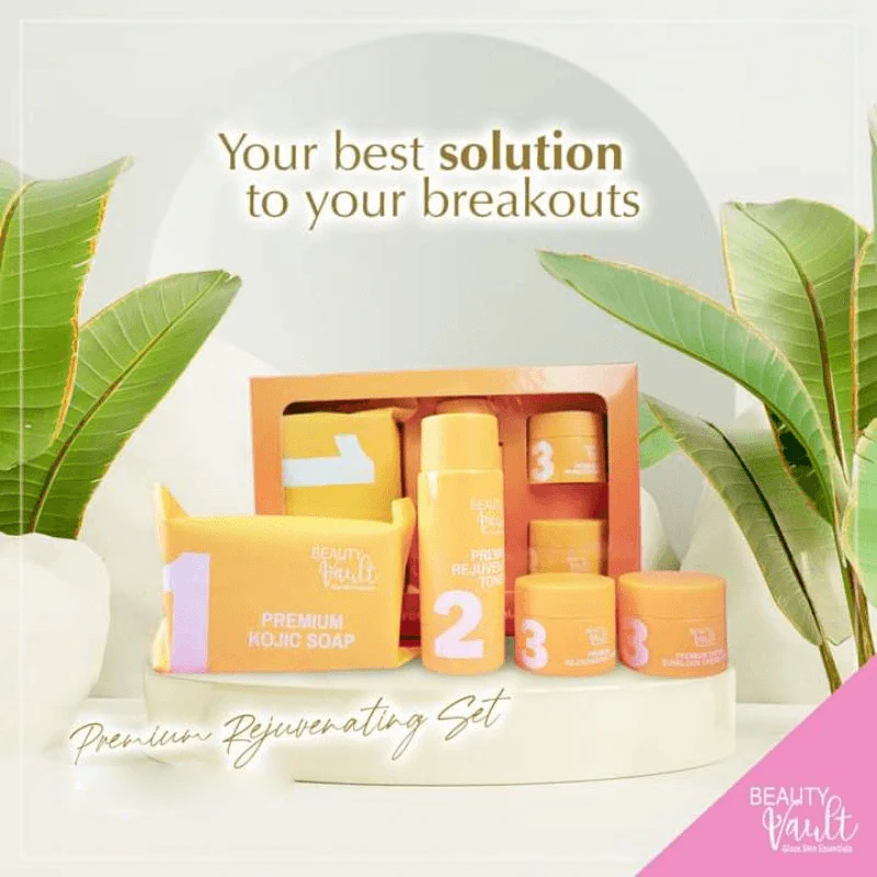 Beauty Vault Premium Rejuvenating Set & Premium Tinted Sunblock SPF45 – 50g (Combo Pack) - Image 14