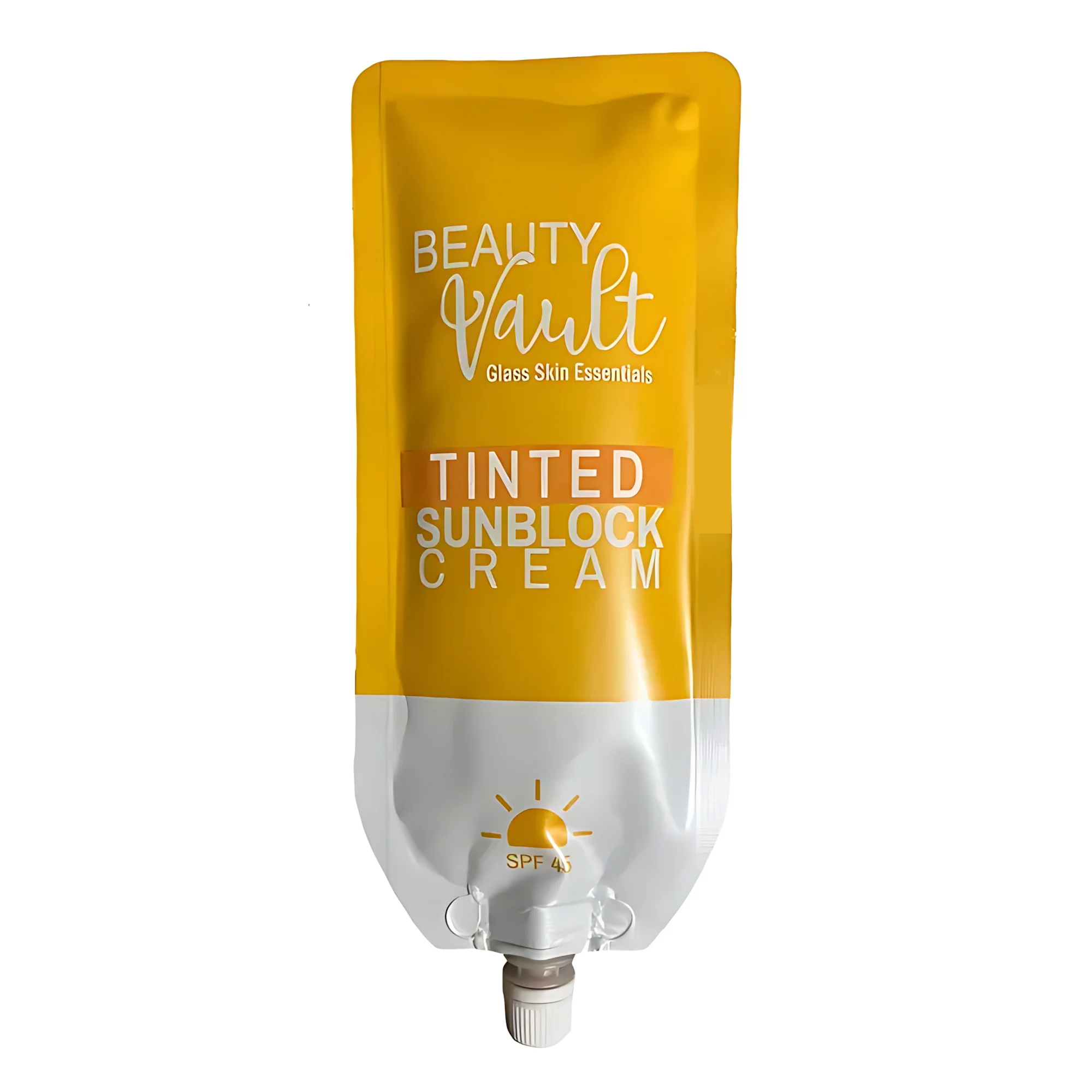 Beauty Vault Premium Tinted Sunblock Cream SPF45 - 50g - Image 10